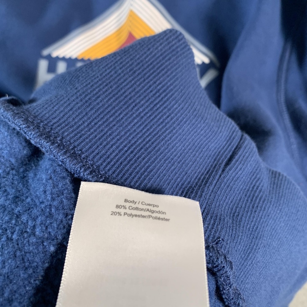 Hurley Hoodie Pullover Sweatshirt Mens‎ Large Fleece 90s Quality Goods Retro Y2K - Picture 9 of 13